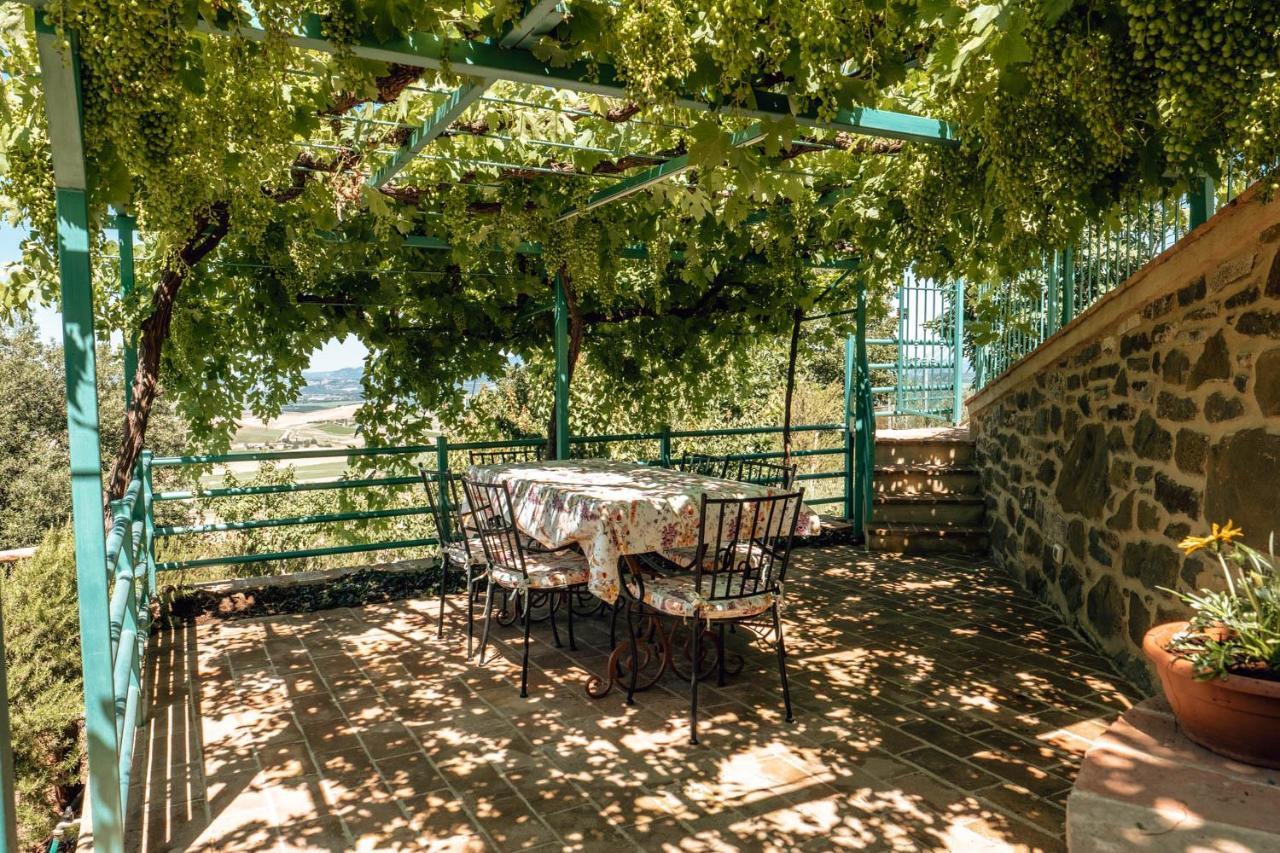 Little Val D'Orcia Apartment Montenero d'Orcia ภายนอก รูปภาพ