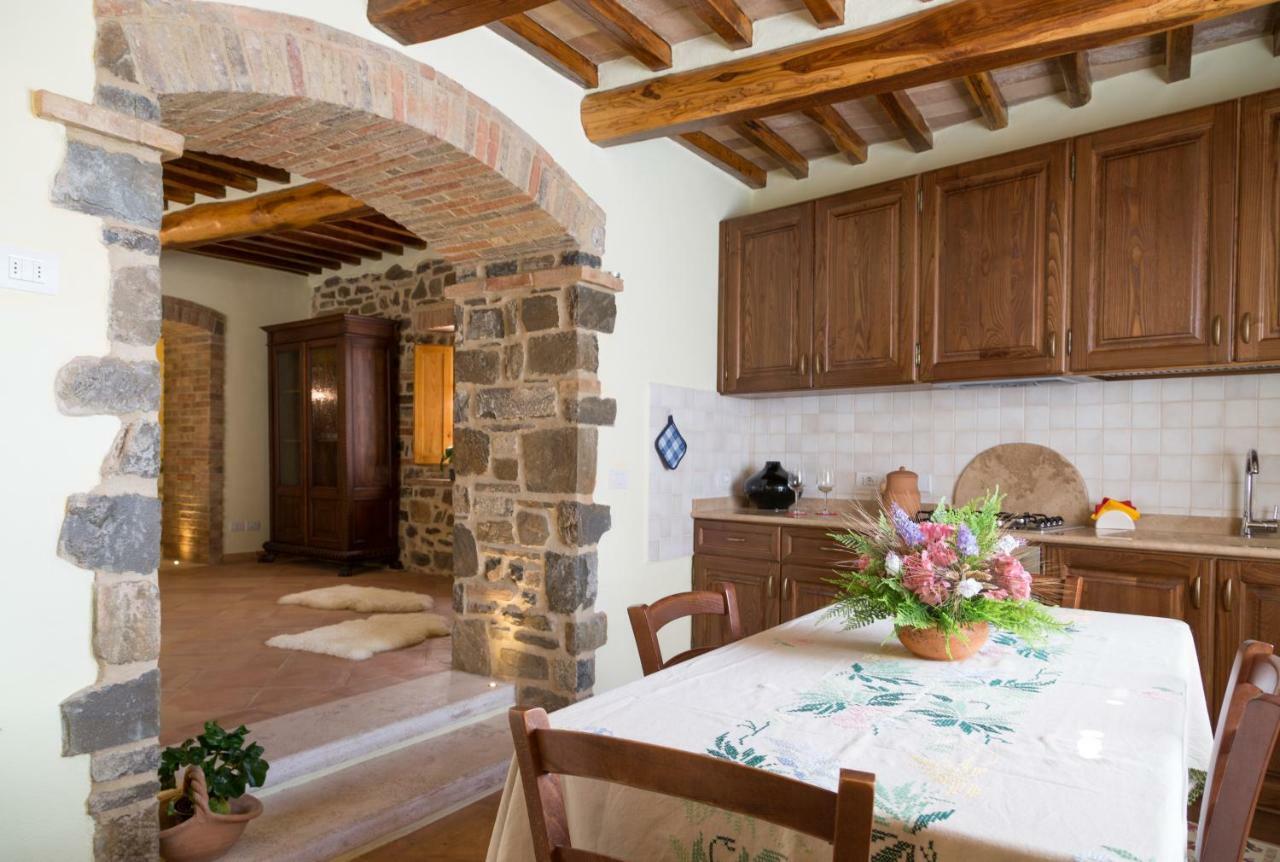 Little Val D'Orcia Apartment Montenero d'Orcia ภายนอก รูปภาพ